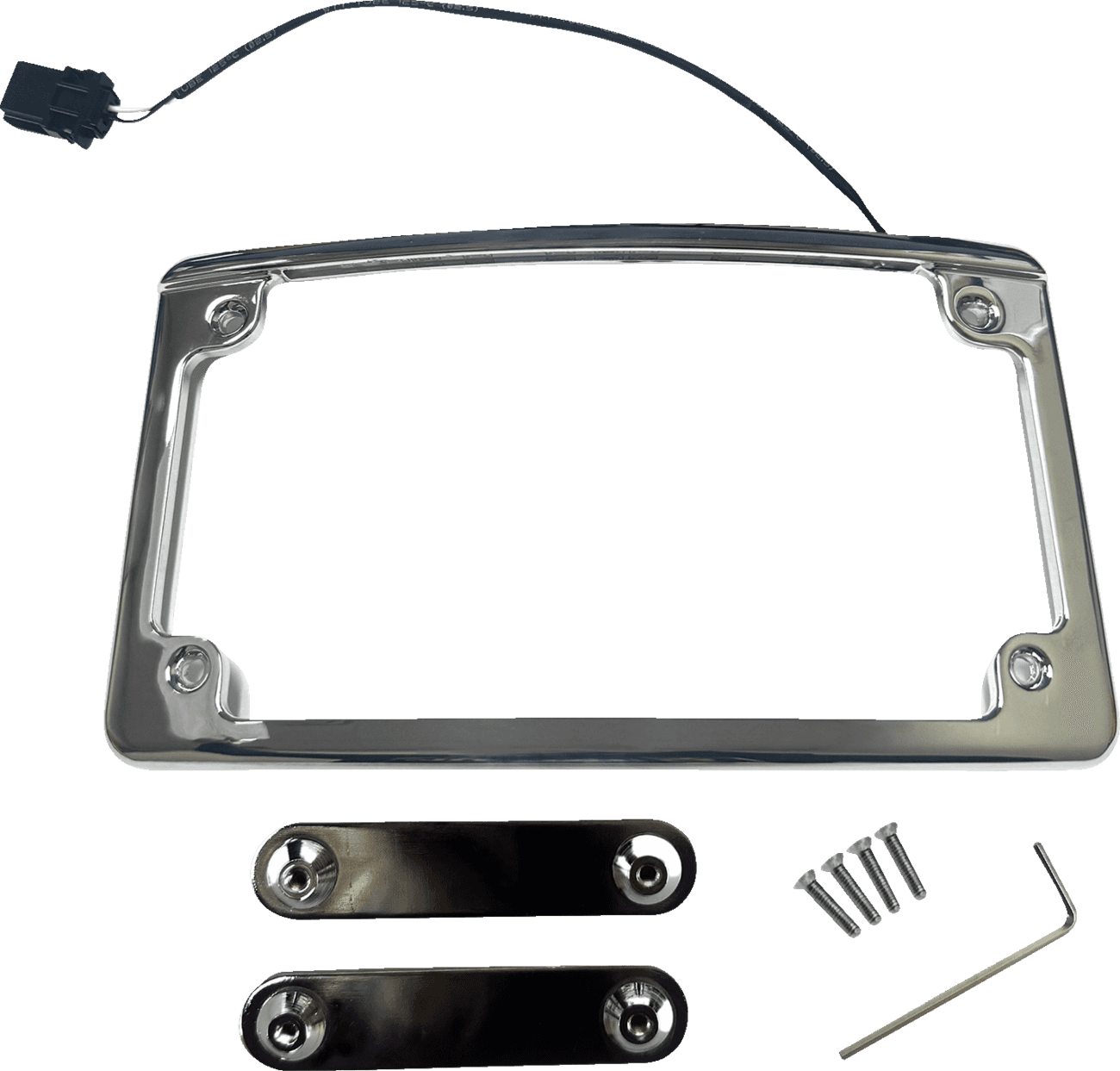CUSTOM DYNAMICS 2030-2349 License Plate Frame - LED - Chrome