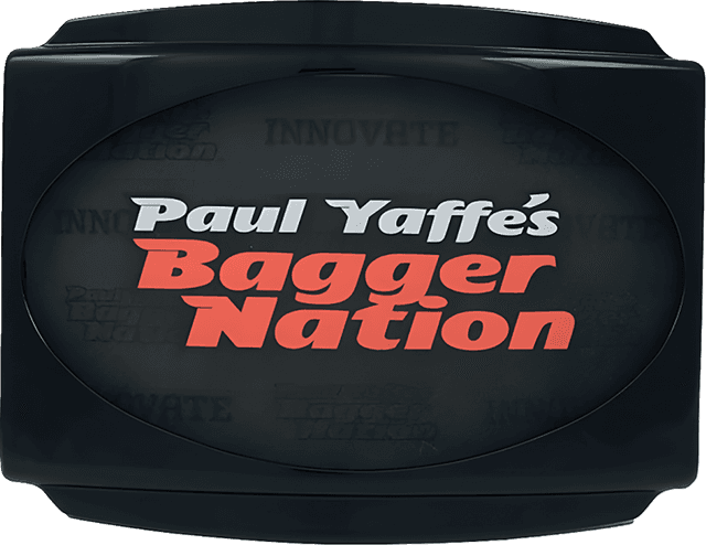 PAUL YAFFE BAGGER NATION 2030-2351 License Plate Frame - Black — image 1 of 2