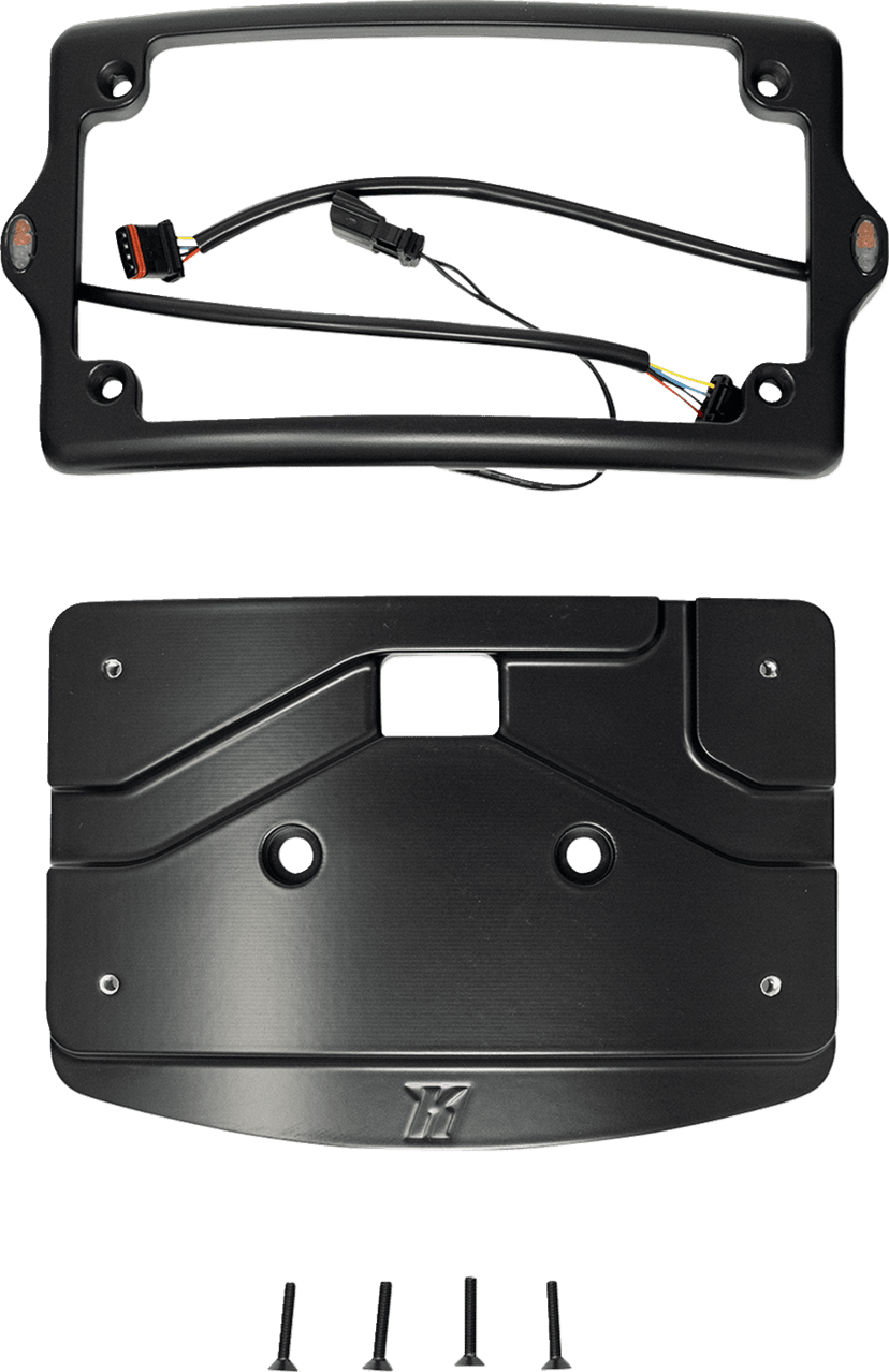KODLIN USA 2030-2468 3-in-1 Mount Kit - License Plate - Curved - Black — image 1 of 7