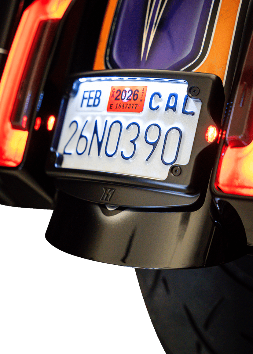 KODLIN USA 2030-2468 3-in-1 Mount Kit - License Plate - Curved - Black — image 2 of 7