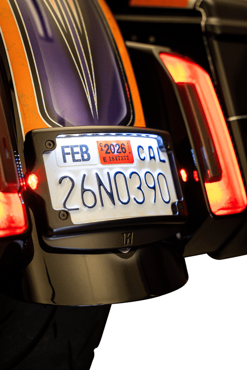 KODLIN USA 2030-2468 3-in-1 Mount Kit - License Plate - Curved - Black — image 6 of 7