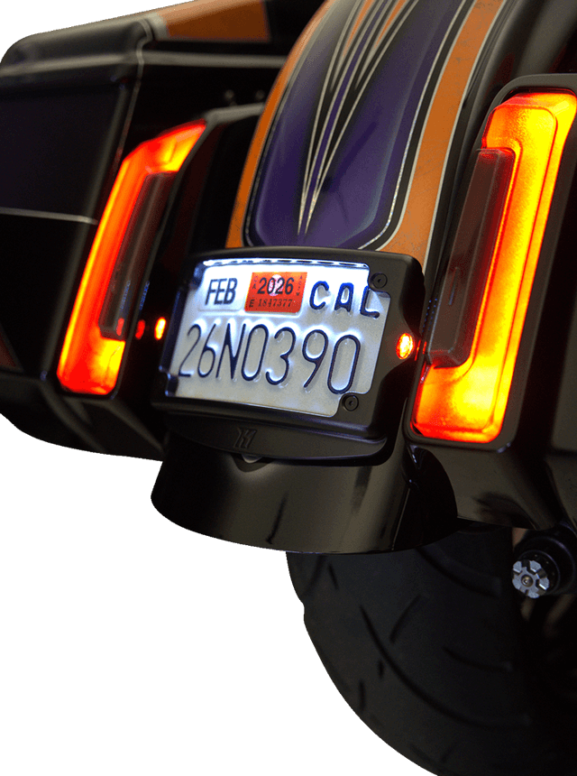 KODLIN USA 2030-2468 3-in-1 Mount Kit - License Plate - Curved - Black — image 4 of 7