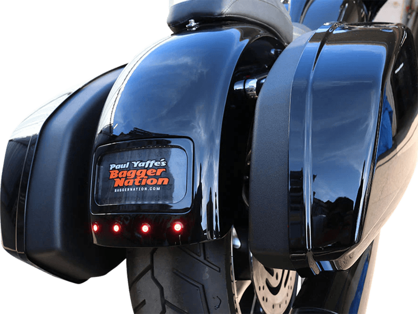 PAUL YAFFE BAGGER NATION 20302485 License Plate Box - Black — image 2 of 2
