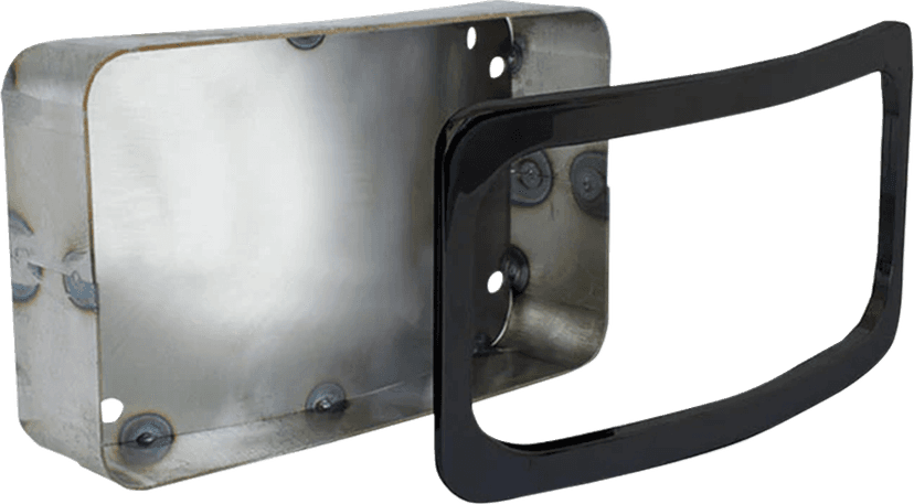 PAUL YAFFE BAGGER NATION 20302485 License Plate Box - Black — image 1 of 2