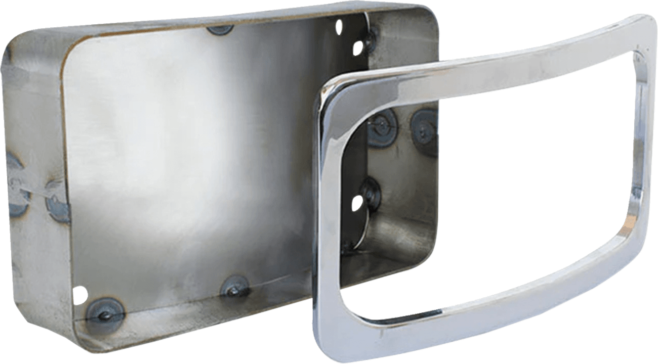 PAUL YAFFE BAGGER NATION 20302486 License Plate Box - Chrome