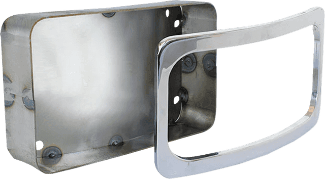 PAUL YAFFE BAGGER NATION 20302486 License Plate Box - Chrome
