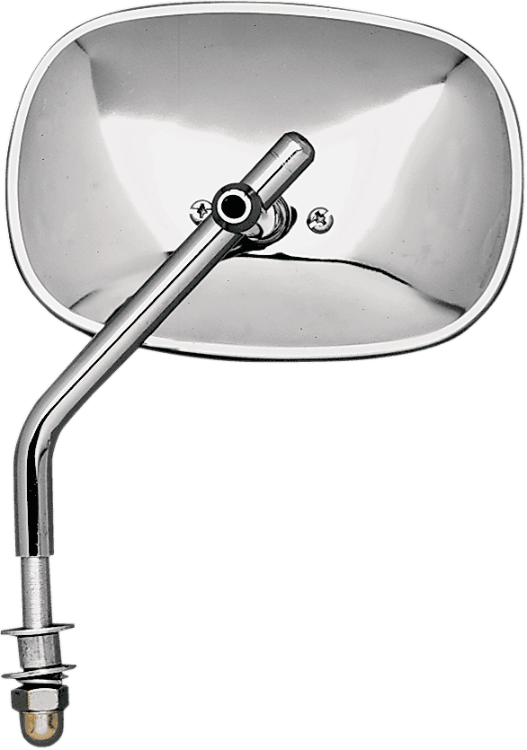 EMGO 2034800 Mirror - Side View - Plain/Rectangle - Standard Stem - Each - Universal