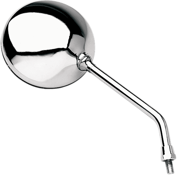 EMGO 2035200 Mirror - CB-Style - Side View - Round - Chrome