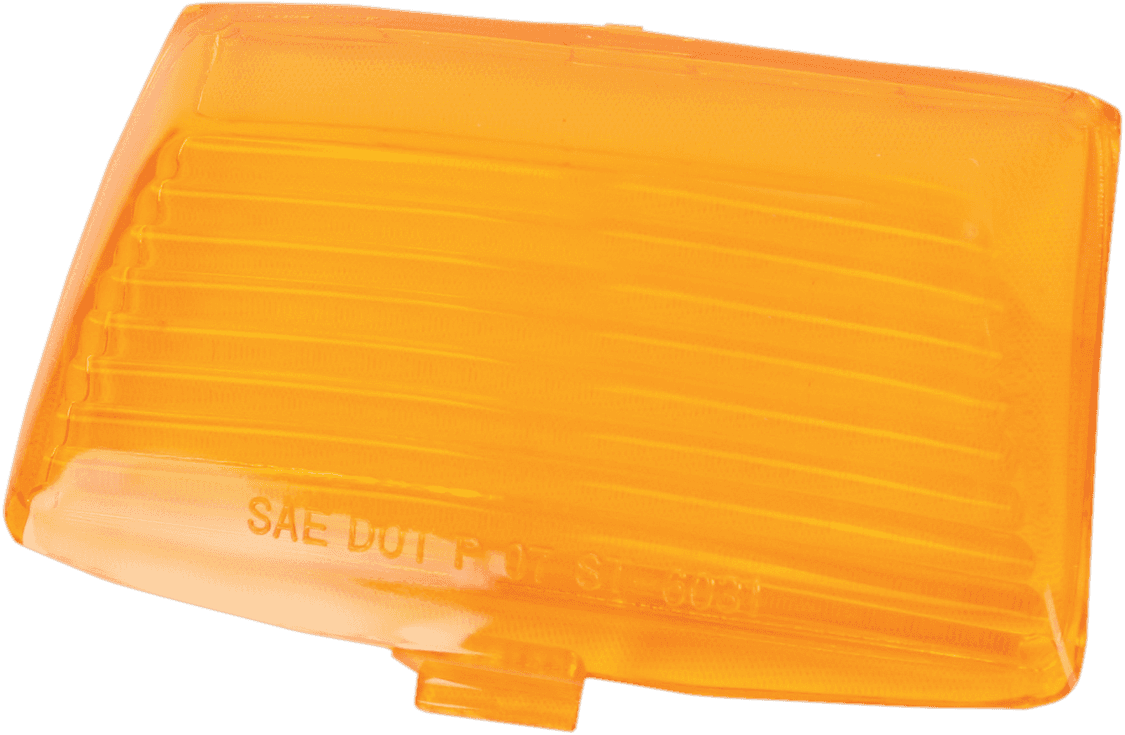 DRAG SPECIALTIES 2040-0589 Lens - Front Fender Tip - Amber