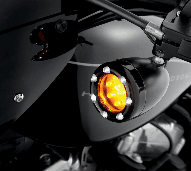 ARLEN NESS 2040-0848 LED Light Kit for Factory Turn Signal Housing - Amber/White - Black — image 2 of 2