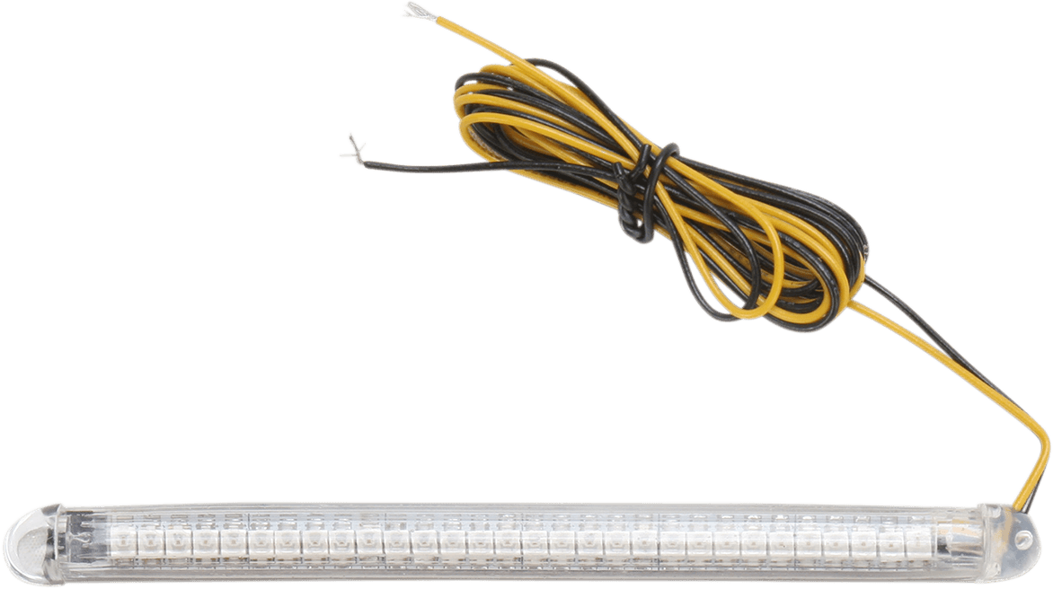 CUSTOM DYNAMICS 2040-0939 TruFLEX® LED Strip - 4-1/2" - Amber/Clear