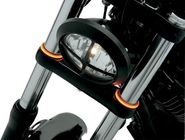 CUSTOM DYNAMICS 2040-0951 WRAPZ® Fork Lights - 39 mm - Smoke Lens — image 1 of 3