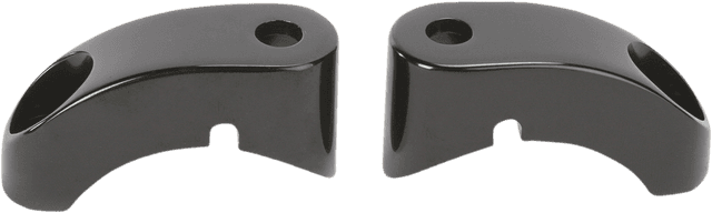 ARLEN NESS 2040-1000 Turn Signal Mounts - 39 mm Front Forks - Black