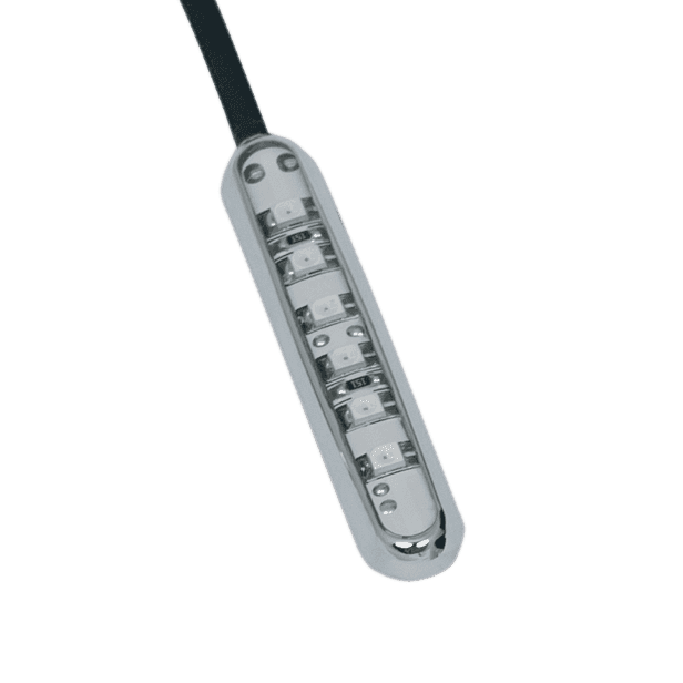 CUSTOM DYNAMICS 2040-1049 Magic Spot - White - Chrome