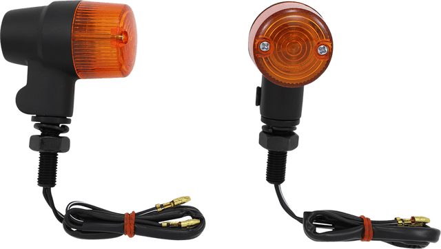 K&S TECHNOLOGIES 2040-1144 Marker Light - Single Filament - Amber/Black — image 1 of 2