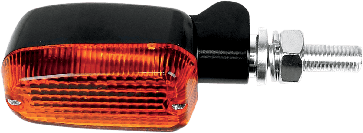 K&S TECHNOLOGIES 2040-1155 Marker Light - Dual Filament - Black/Amber