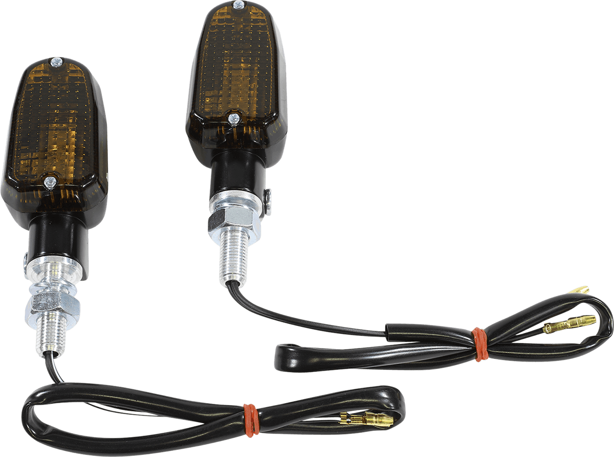 K&S TECHNOLOGIES 2040-1156 Marker Light - Single Filament - Black/Smoke