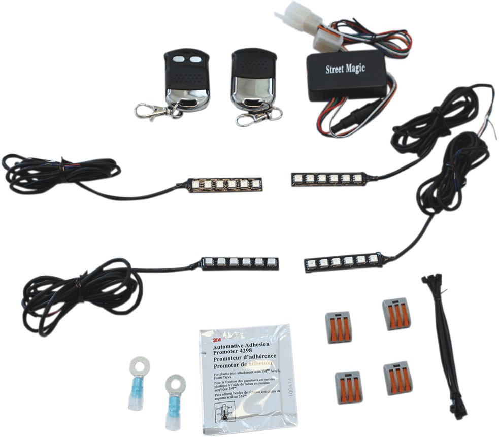 CUSTOM DYNAMICS 2040-1242 Slimline Light Starter Kit - Magical Wizards™ - Bluetooth Remote