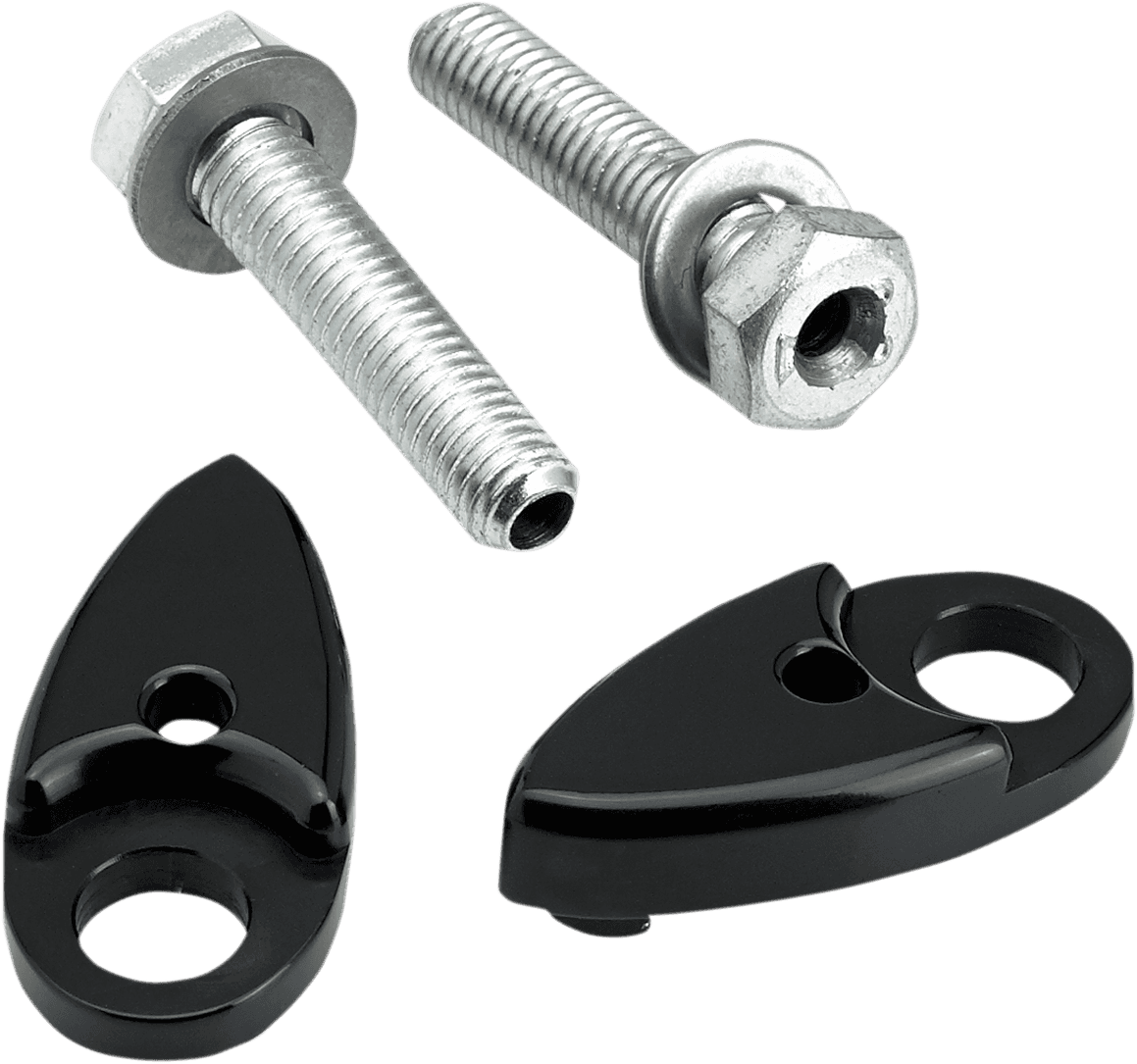 JOKER MACHINE 2040-1274 Adapter Plates - Black - Dyna