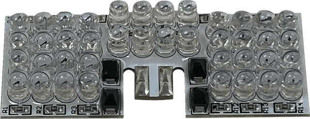 CUSTOM DYNAMICS 2040-1289 LED Fender Light Tip Board - White — image 2 of 2