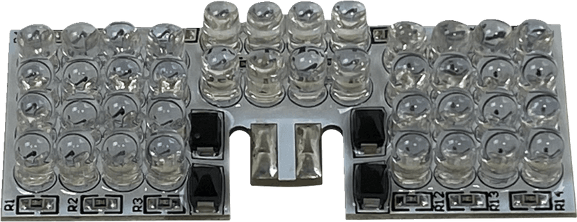 CUSTOM DYNAMICS 2040-1289 LED Fender Light Tip Board - White — image 2 of 2