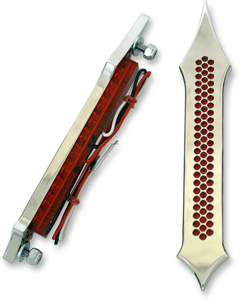 ACCUTRONIX 2040-1541 Bag Lights - Tribal Drilled - Red LED