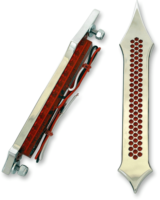 ACCUTRONIX 2040-1541 Bag Lights - Tribal Drilled - Red LED