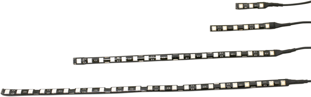 CUSTOM DYNAMICS 2040-1590 MagicFLEX2® Light Strips - 6 LED - Red