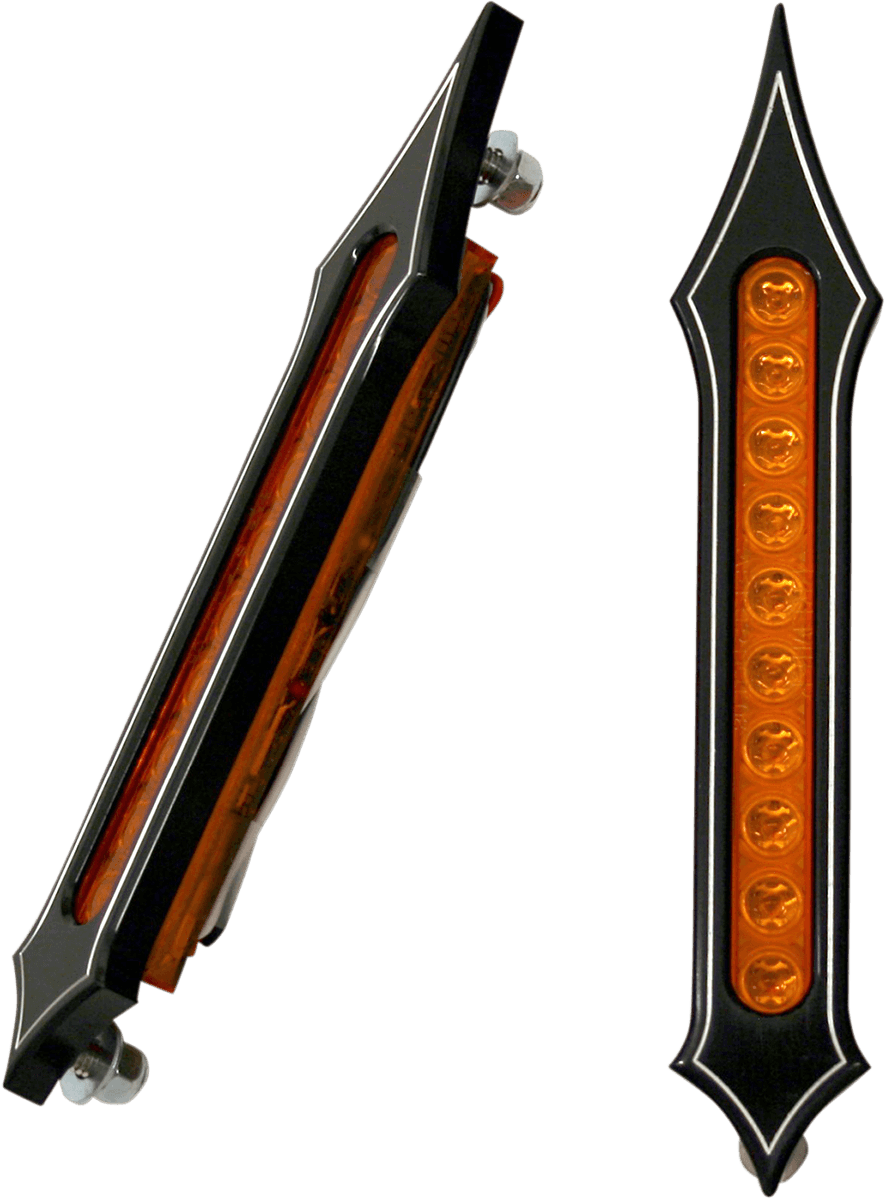 ACCUTRONIX 2040-1754 Bag Light - Tribal Slotted - Amber Lens - Night Series