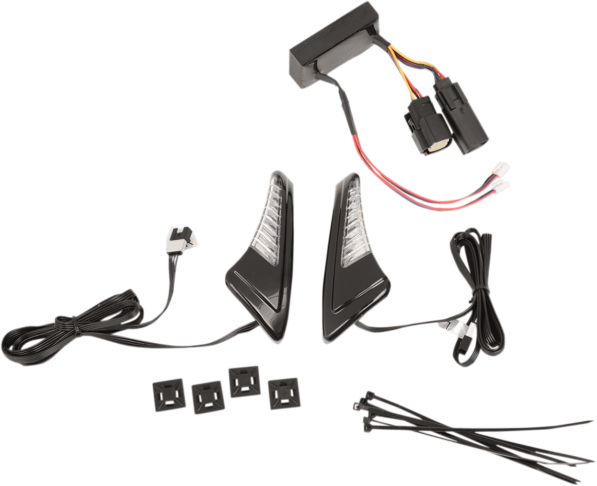 CIRO 2040-1860 Light Kit for Tour-Pak® - Snakeyes® - Black