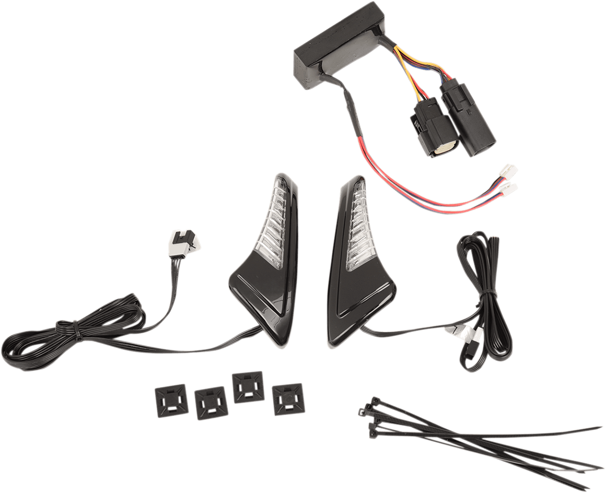 CIRO 2040-1860 Light Kit for Tour-Pak® - Snakeyes® - Black