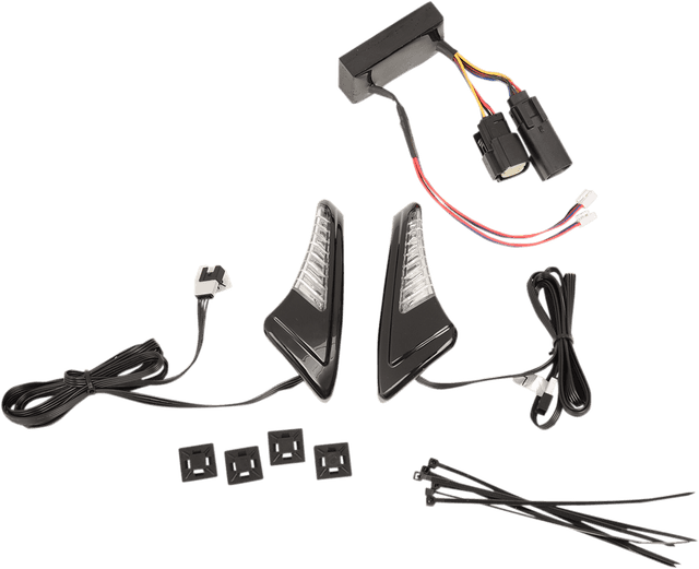 CIRO 2040-1860 Light Kit for Tour-Pak® - Snakeyes® - Black