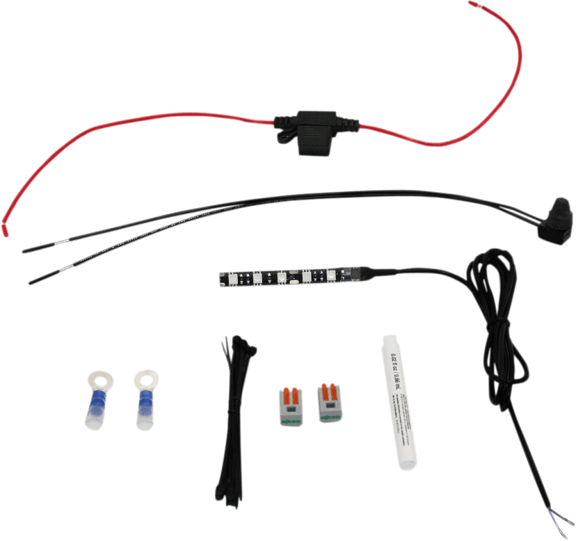 CUSTOM DYNAMICS 2040-1867 Cheese Wedge Light Kit - Red