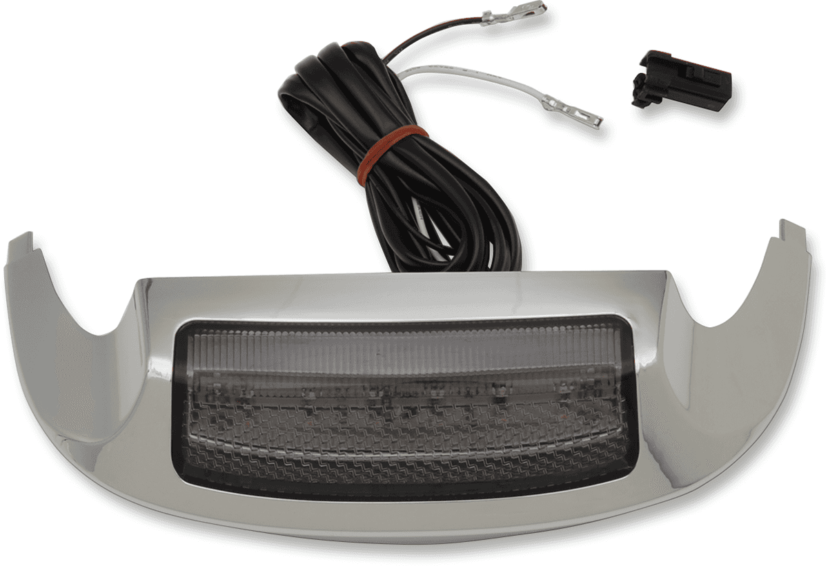 DRAG SPECIALTIES 2040-1963 Front Fender Tip Light - '14-'22 FLT - Smoke