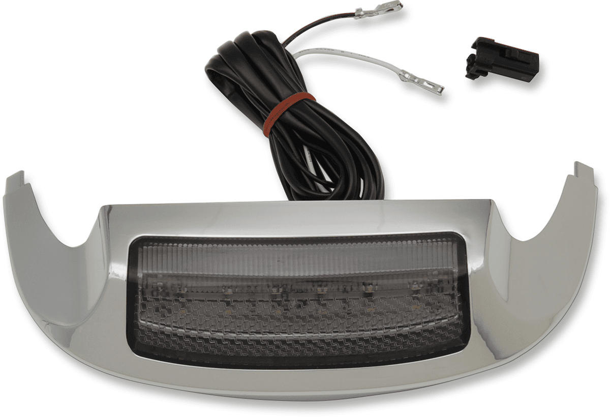 DRAG SPECIALTIES 2040-1963 Front Fender Tip Light - '14-'22 FLT - Smoke