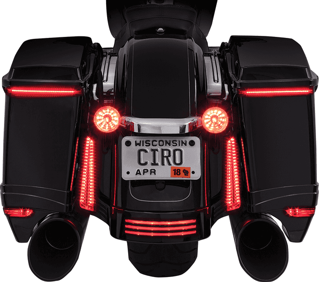 CIRO 2040-2013 Bag Blades® - Amber Turn Signals - Smoke Lens — image 2 of 3