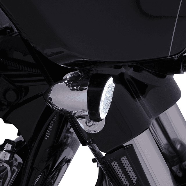 CIRO 2040-2019 Front Signal Light Inserts - Black - Amber Lens — image 3 of 3
