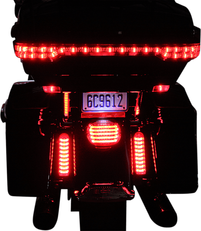 CUSTOM DYNAMICS 2040-2157 ProBEAM® Fillerz® Lights - Red - Chrome — image 2 of 2
