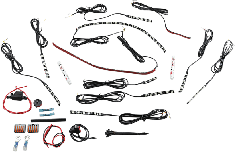 CUSTOM DYNAMICS 2040-2188 MagicFLEX®2 Engine Accent Light Kit - Indian - Pink