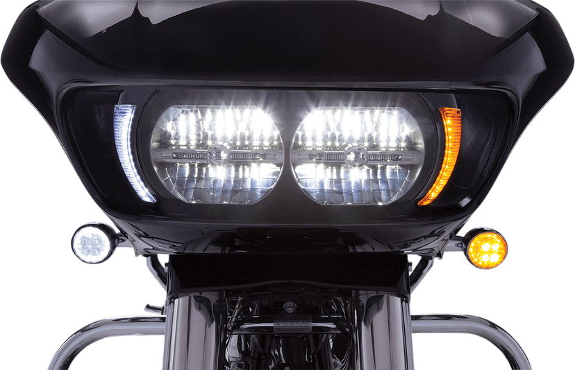 CIRO 2040-2212 Headlight Bezel - Black — image 3 of 6
