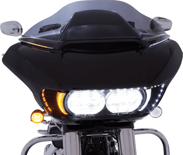 CIRO 2040-2216 LED Windshield Trim - Black - FLTR — image 2 of 5