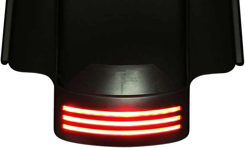 CUSTOM DYNAMICS 2040-2261 Tribar Taillight - '14-'25 - Red — image 2 of 2