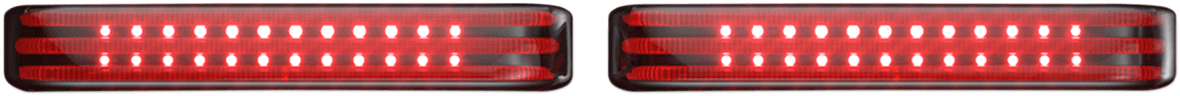 CUSTOM DYNAMICS 2040-2279 Saddlebag Lights - SS6 - Chrome/Smoke