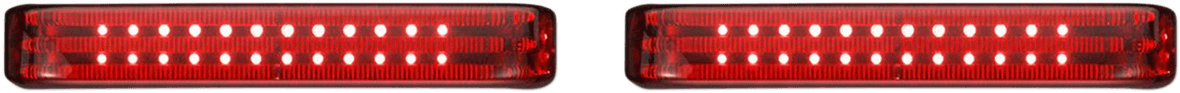 CUSTOM DYNAMICS 2040-2280 Saddlebag Lights - SS8 - Black/Red