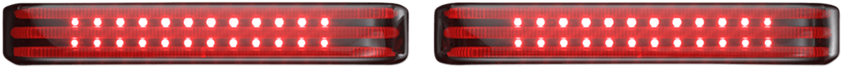 CUSTOM DYNAMICS 2040-2281 Saddlebag Lights - SS8 - Black/Smoke