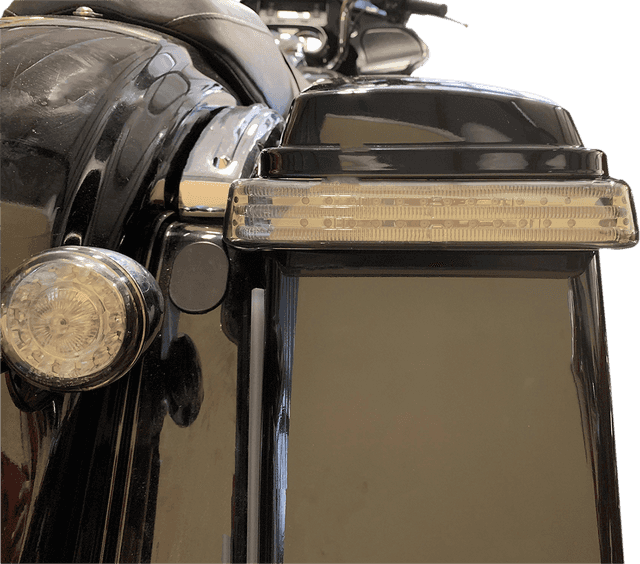 CUSTOM DYNAMICS 2040-2283 Saddlebag Lights - SS8 - Chrome Smoke — image 2 of 2