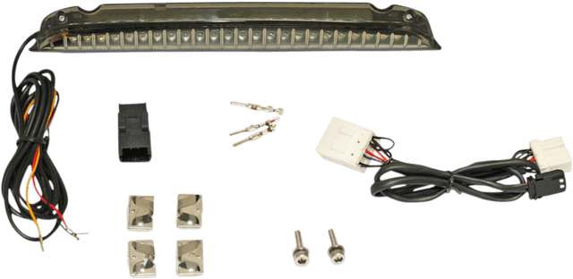 CUSTOM DYNAMICS 2040-2306 Luggage Rack Light - Smoke