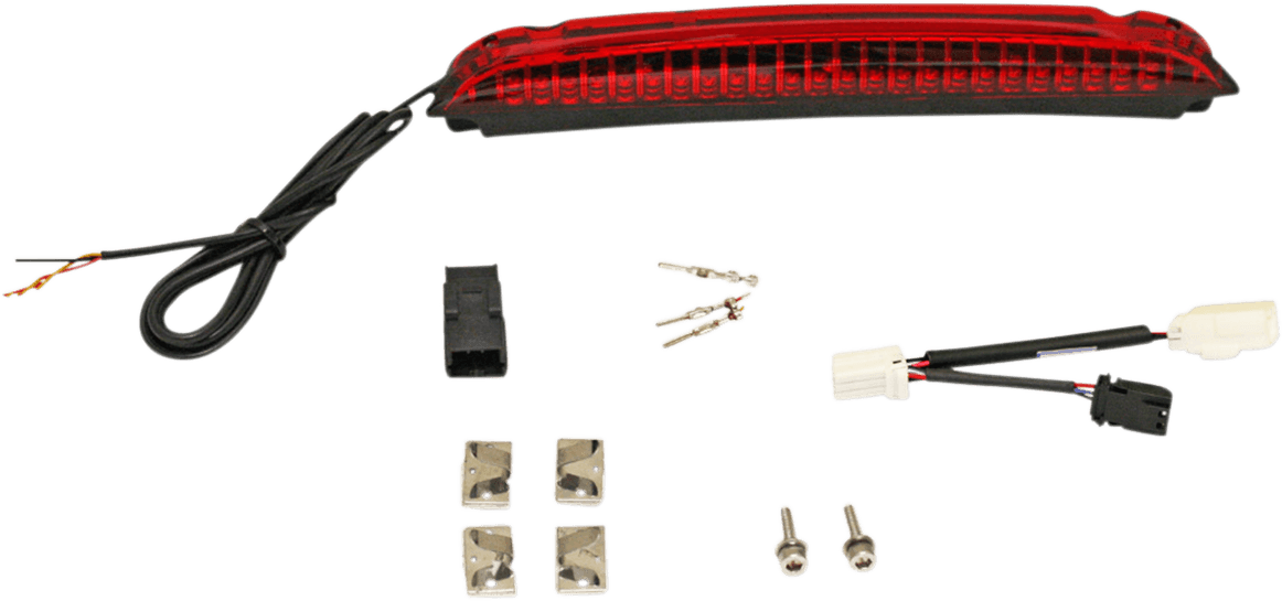 CUSTOM DYNAMICS 2040-2307 Luggage Rack Light - Red