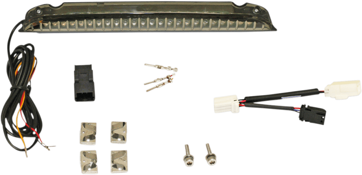 CUSTOM DYNAMICS 2040-2308 Luggage Rack Light - Smoke