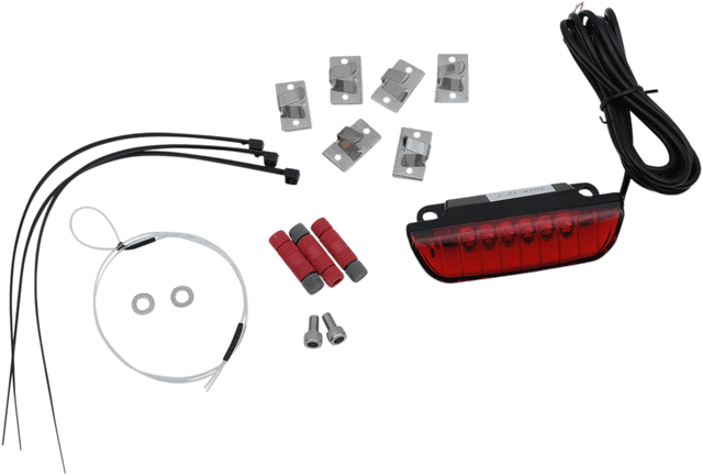 CUSTOM DYNAMICS 2040-2328 Luggage Rack Light Bar - Red